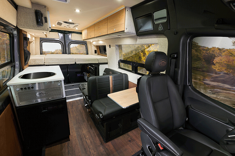 Storyteller Adventure Camper Van Luxury Interior