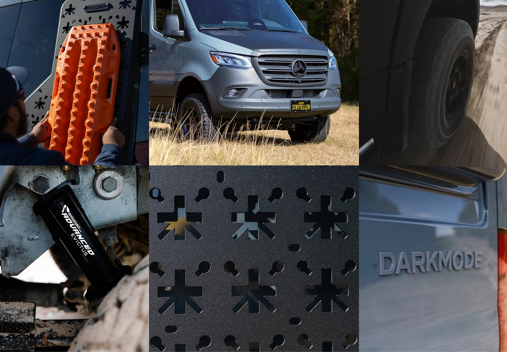 Storyteller Adventure Van DARK MODE Exterior Off-road