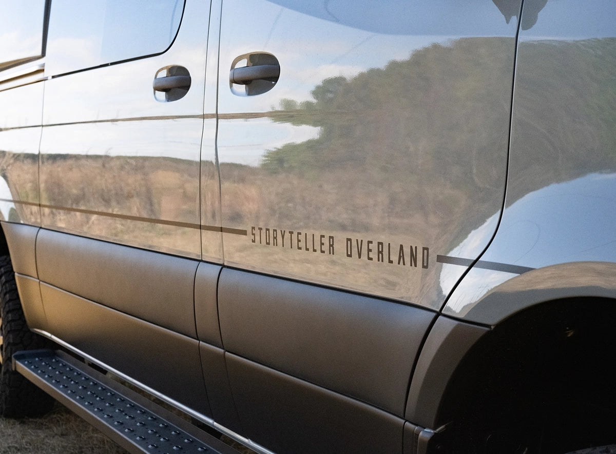 Storyteller Adventure Van DARK MODE Exterior Off-road