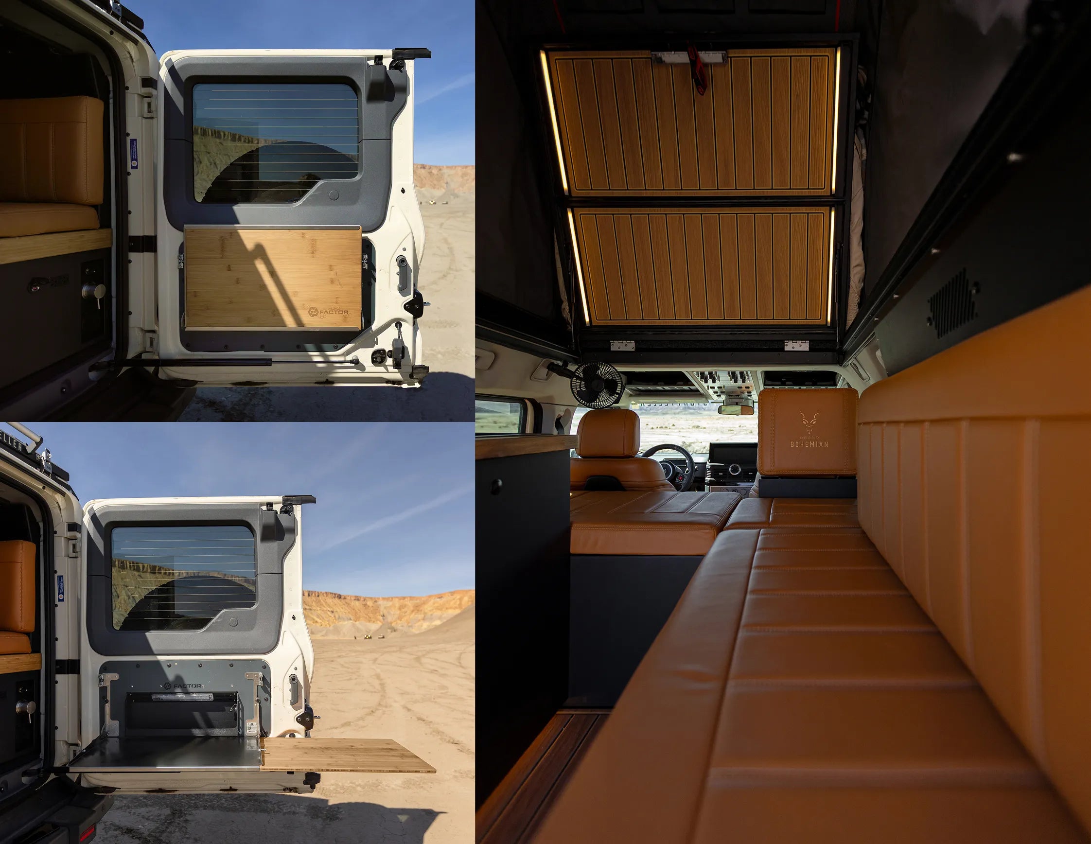 STO Micro Camper Grand Bohemian Rear Galley
