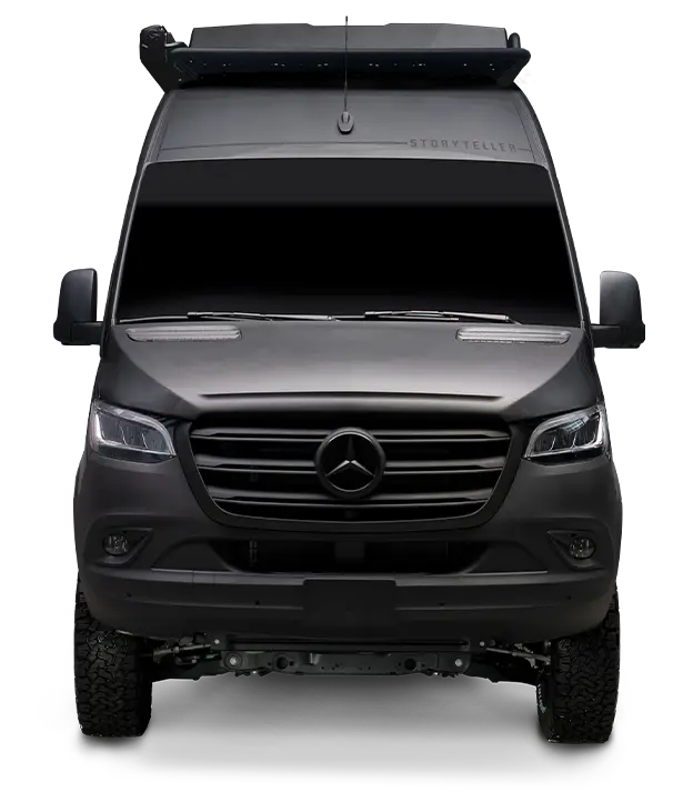 Storyteller Adventure Camper Van Dark Mode