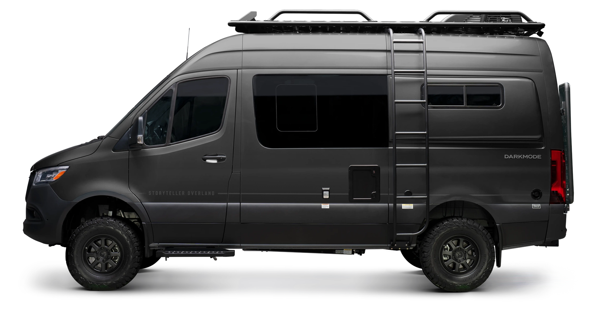 Storyteller Adventure Camper Van Dark Mode