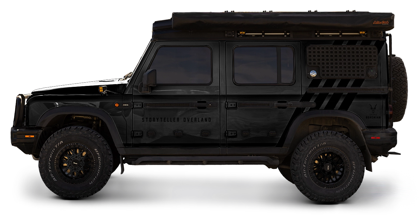 STO Grand Bohemian Inky Black Side View