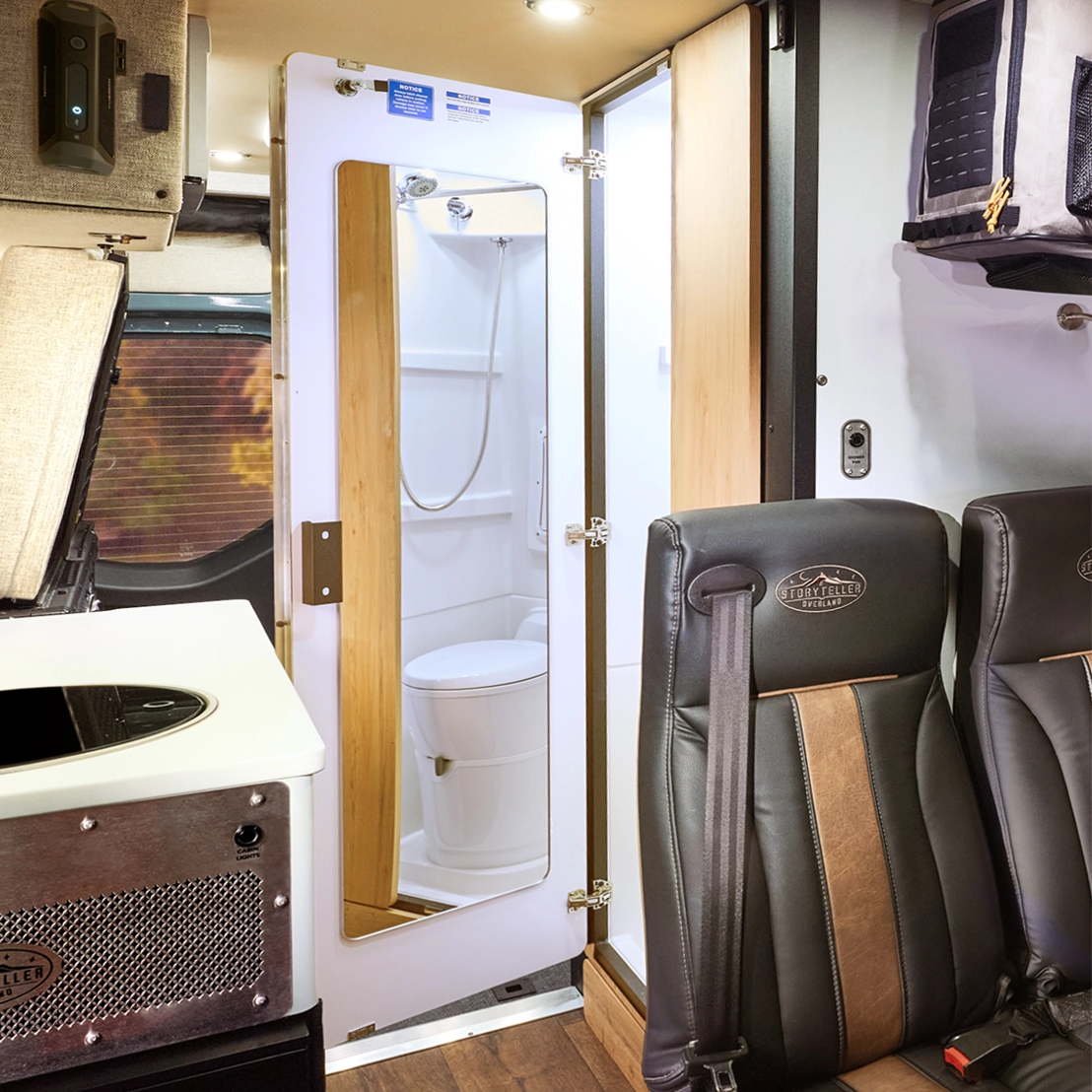 Storyteller Adventure Camper Van Bathroom
