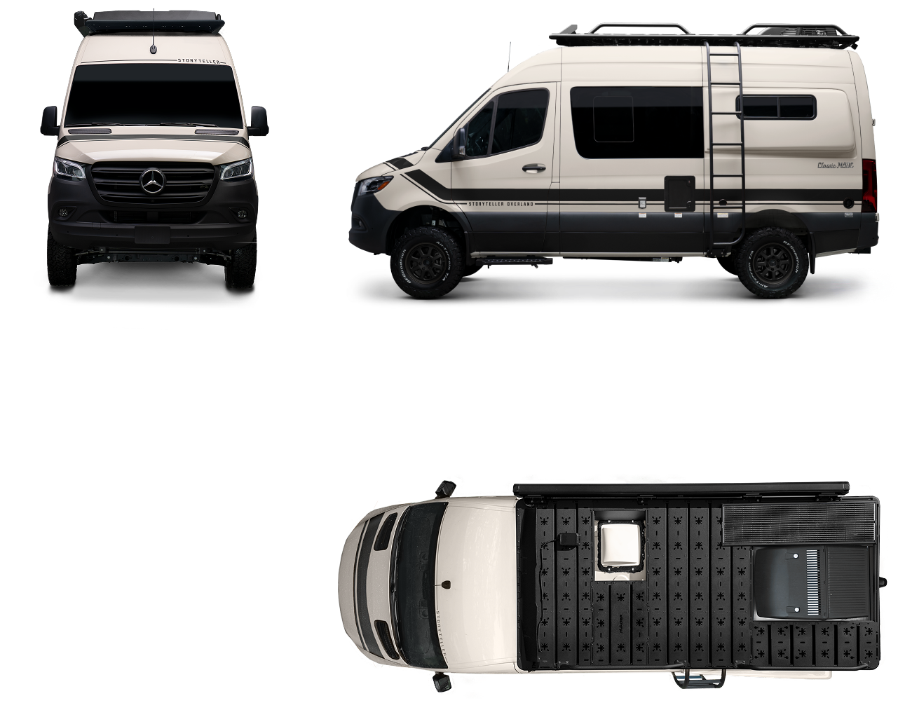 Storyteller Adventure Camper Van Classic Mode Dimensions