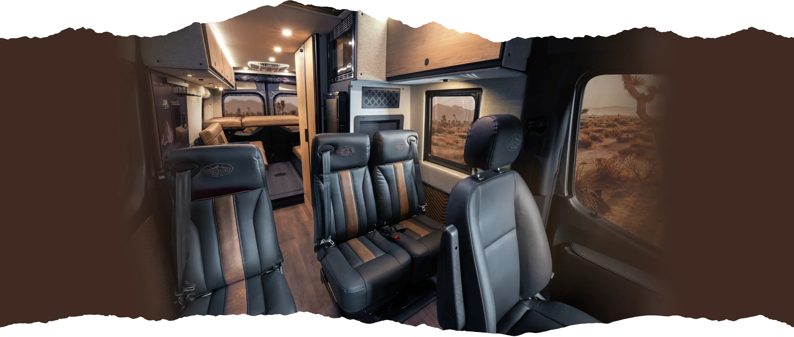 Storyteller Overland Crew Mode Luxury Interior