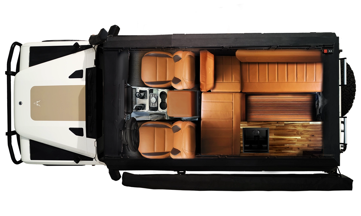 STO Micro Camper Grand Bohemian Floor Plan