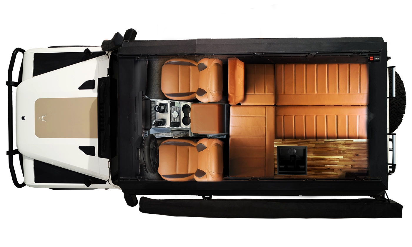 STO Micro Camper Grand Bohemian Floor Plan