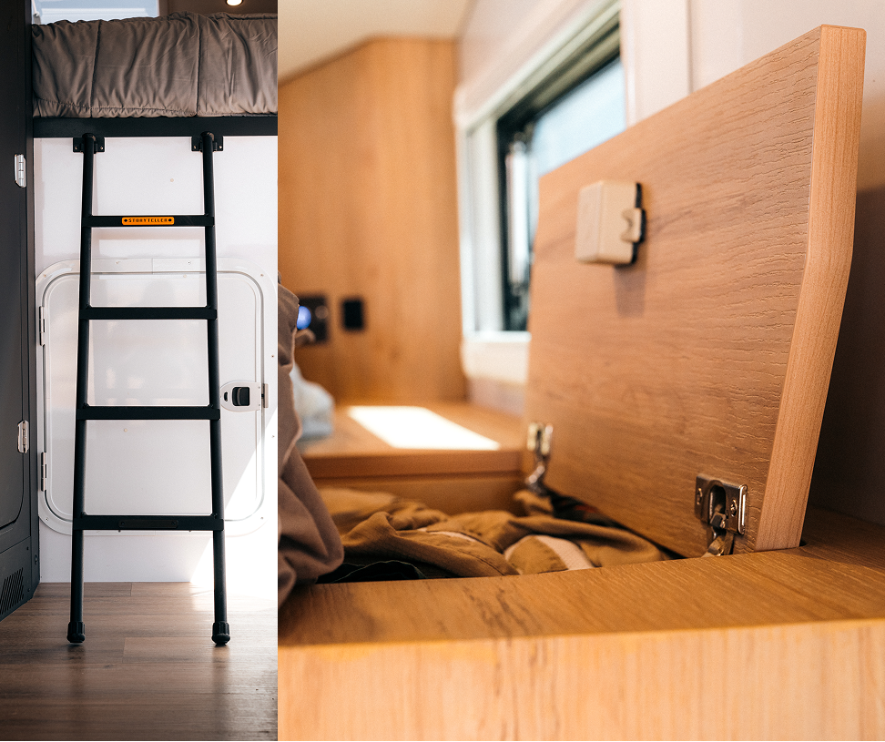 Storyteller Overland GXV WILD Ladder and Storage