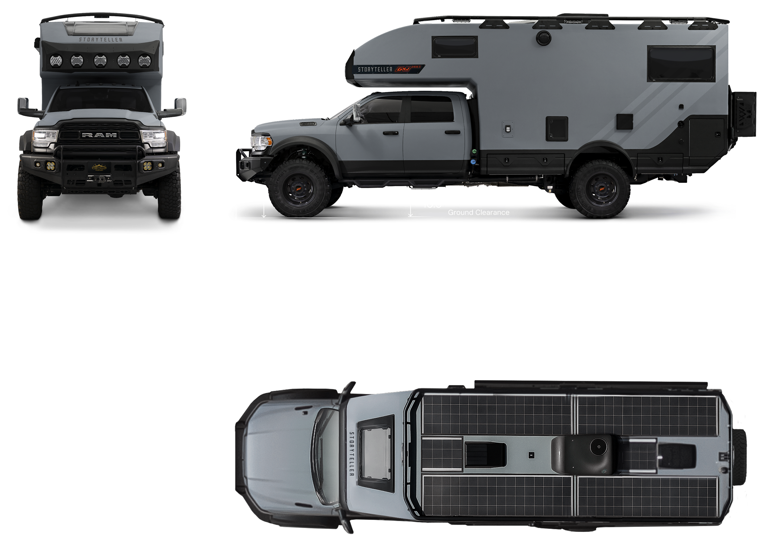 Storyteller GXV HILT RV Dimensions