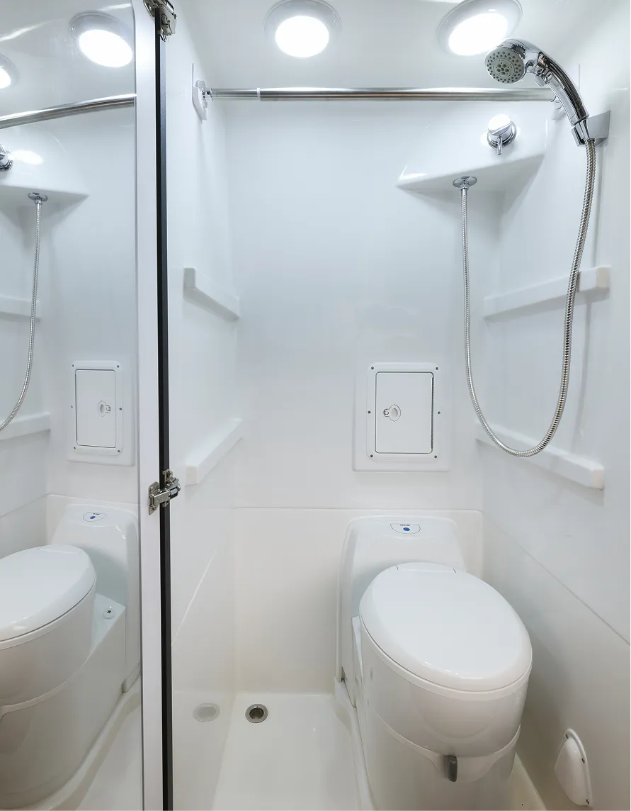 Storyteller Adventure Camper Van Shower and Bathroom