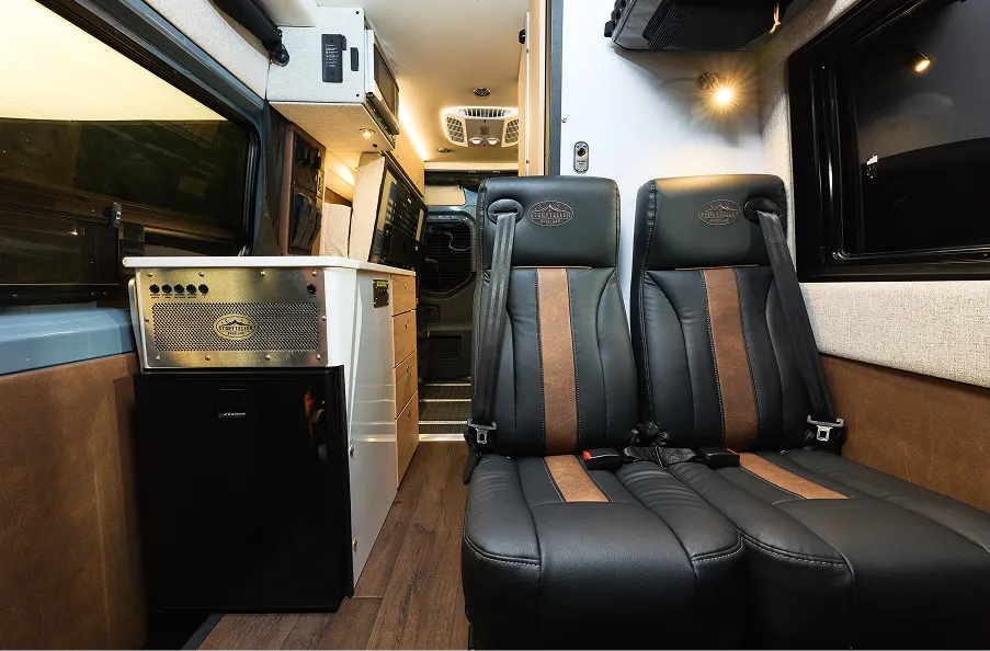 Storyteller Adventure Camper Van Luxury Interior