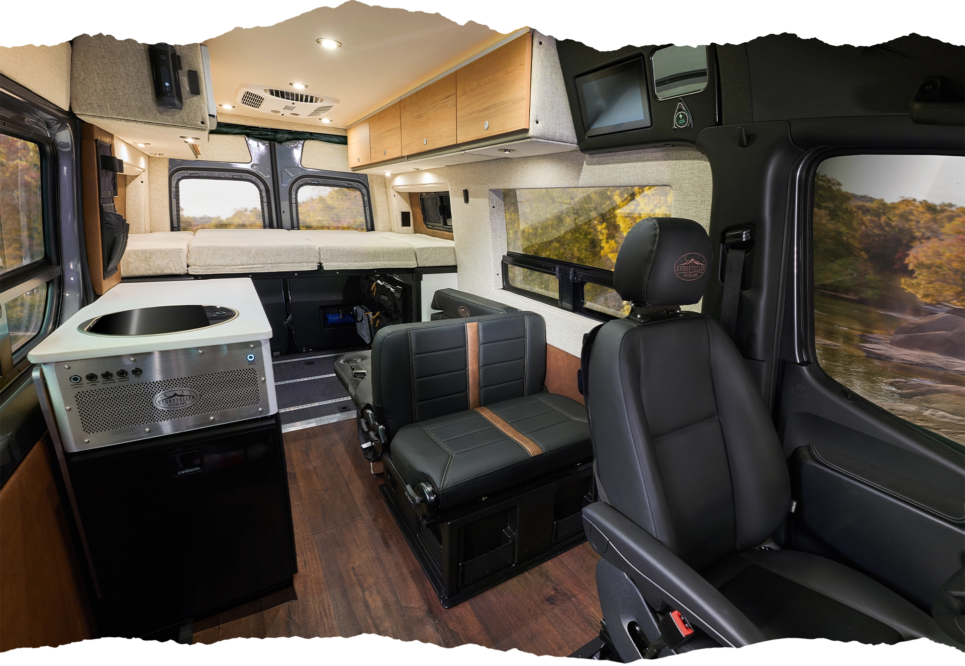 Storyteller Adventure Camper Van Luxury Interior