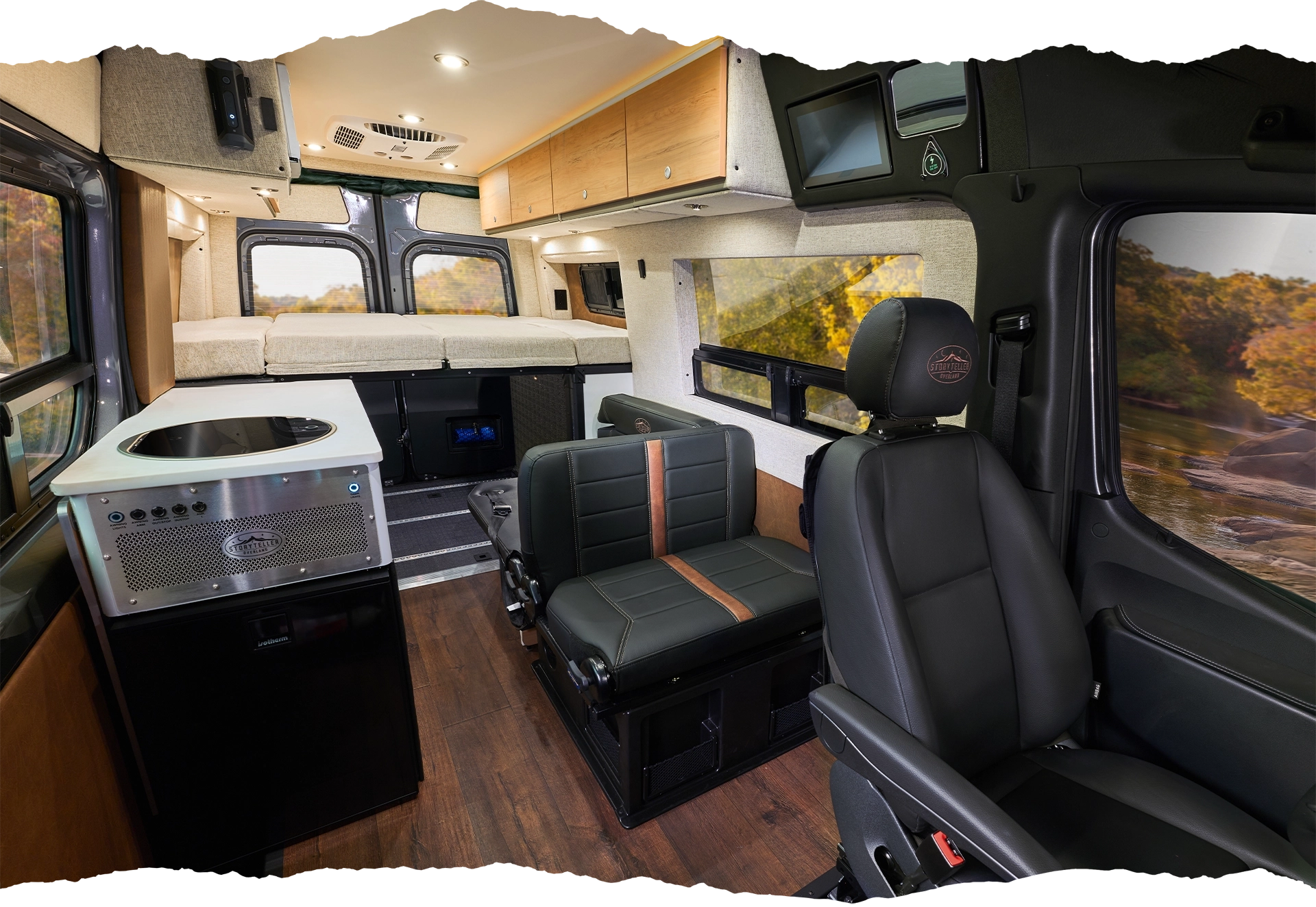 Storyteller Adventure Camper Van Luxury Interior
