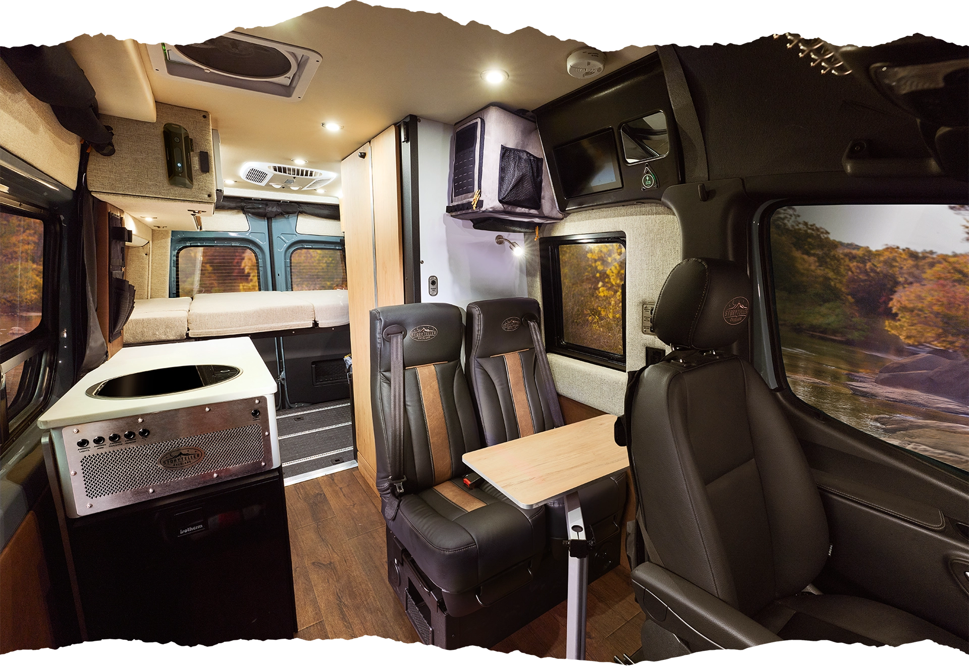 Storyteller Adventure Camper Van Luxury Interior