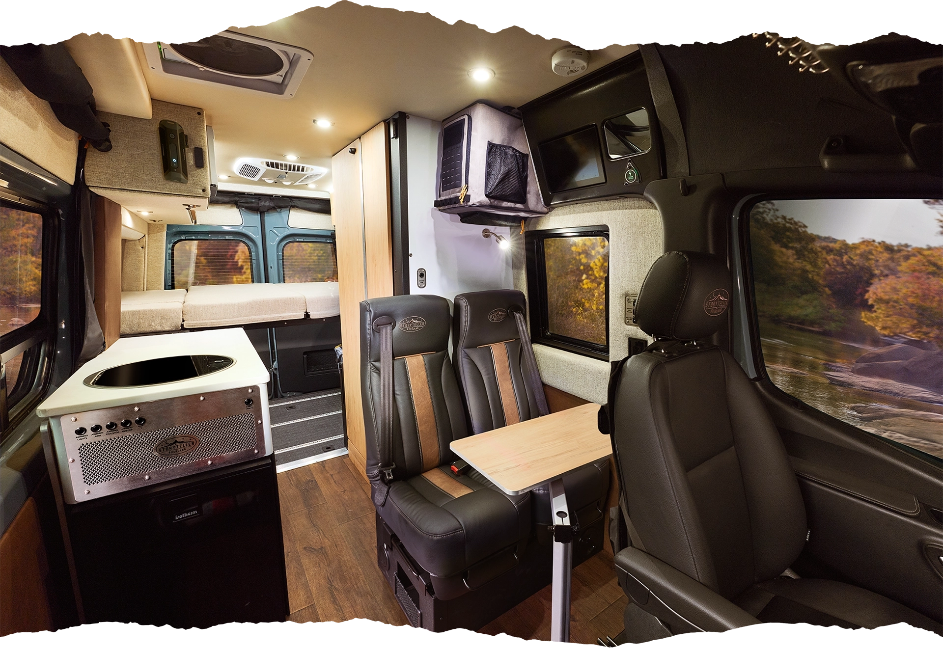 Storyteller Adventure Camper Van Luxury Interior